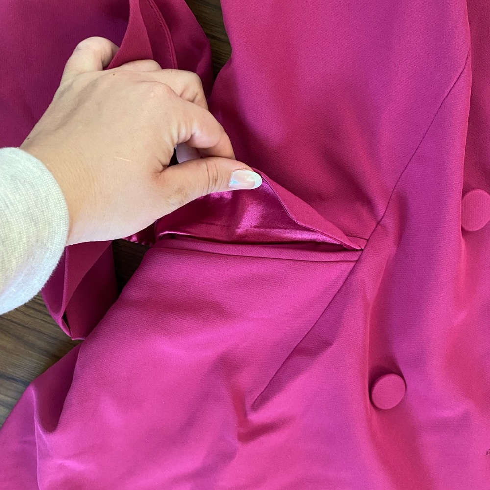NWT Kallie Dress from City Chic in a Size 18 in Pop Pink - Picture 10 of 13